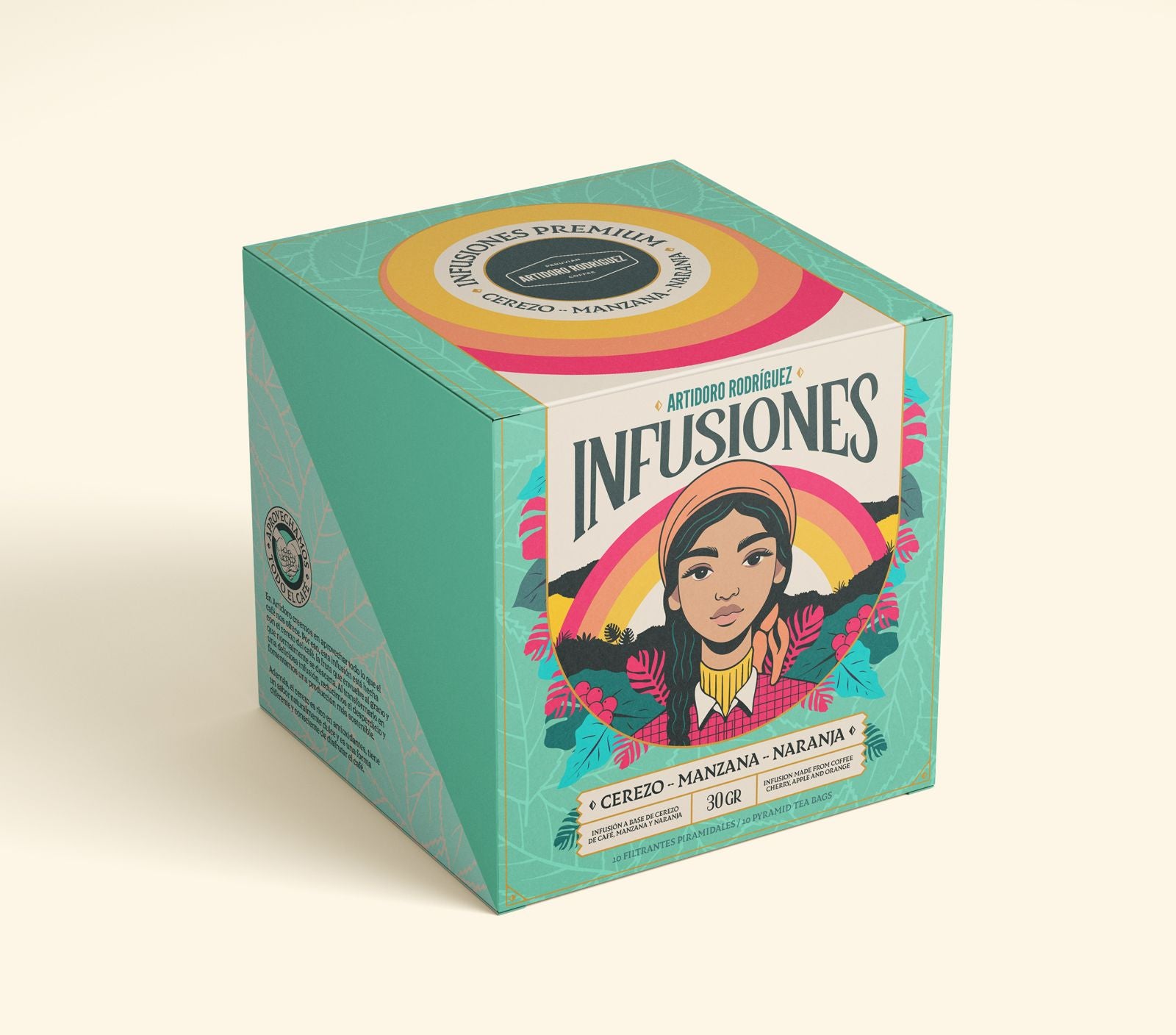 Infusión Cerezo, Manzana y Naranja