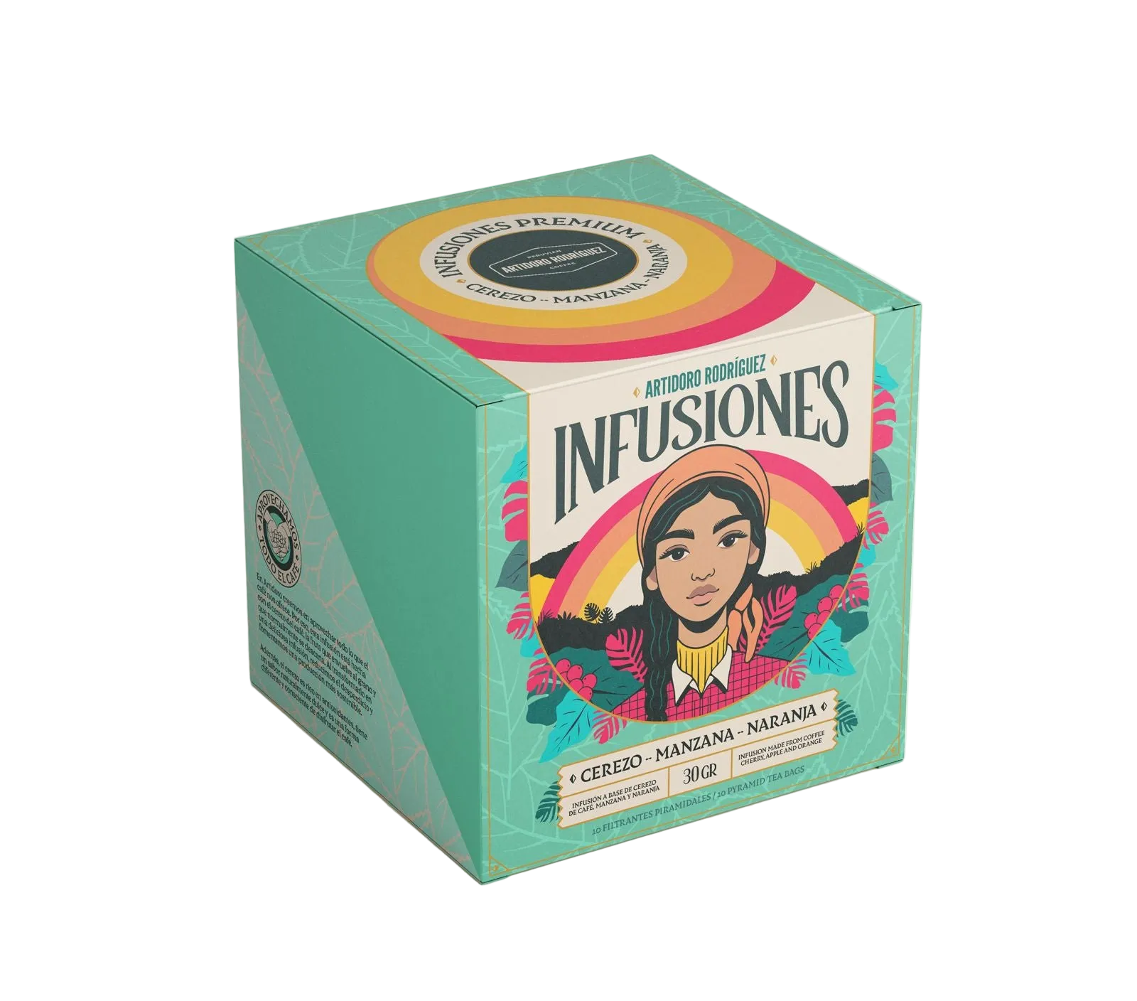 Infusión Cerezo, Manzana y Naranja